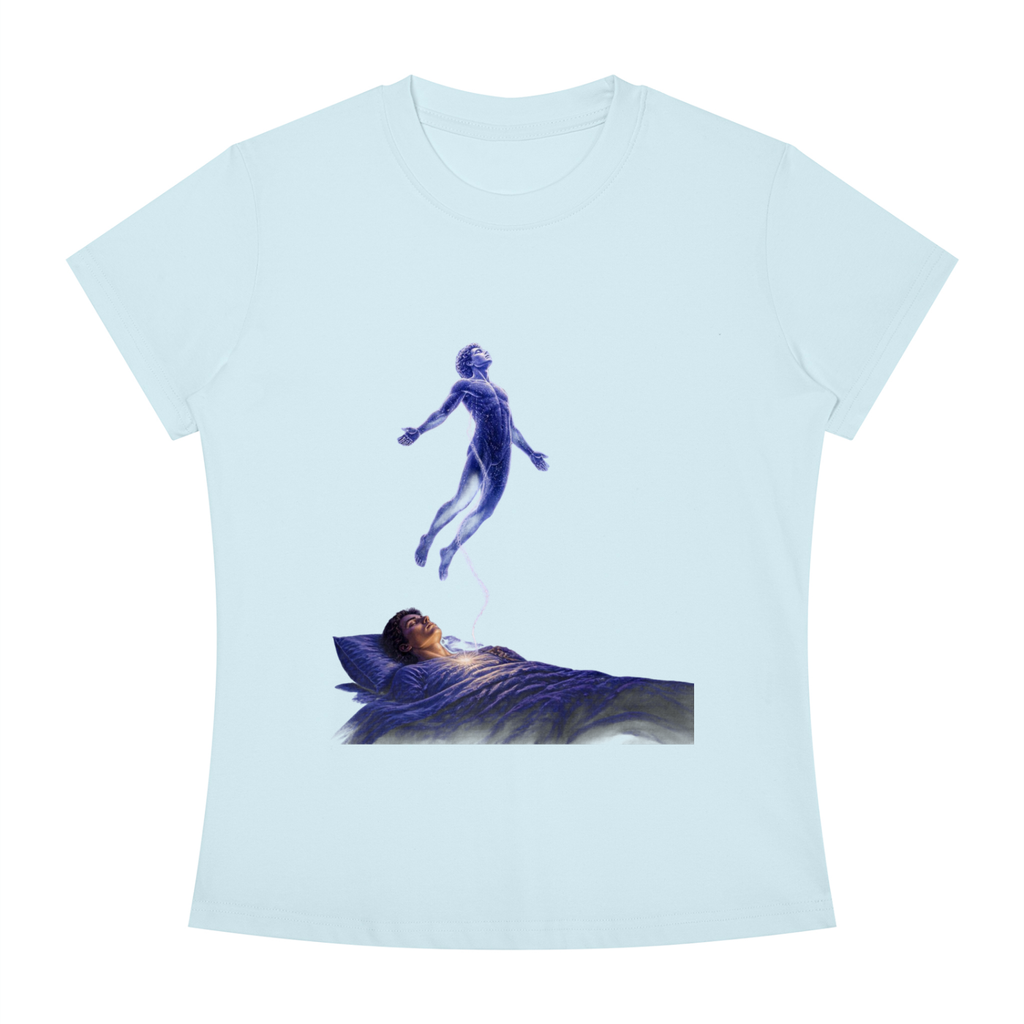 Astral Projection Women's Slim Fit Crewneck T-Shirt - KR Woke Wear