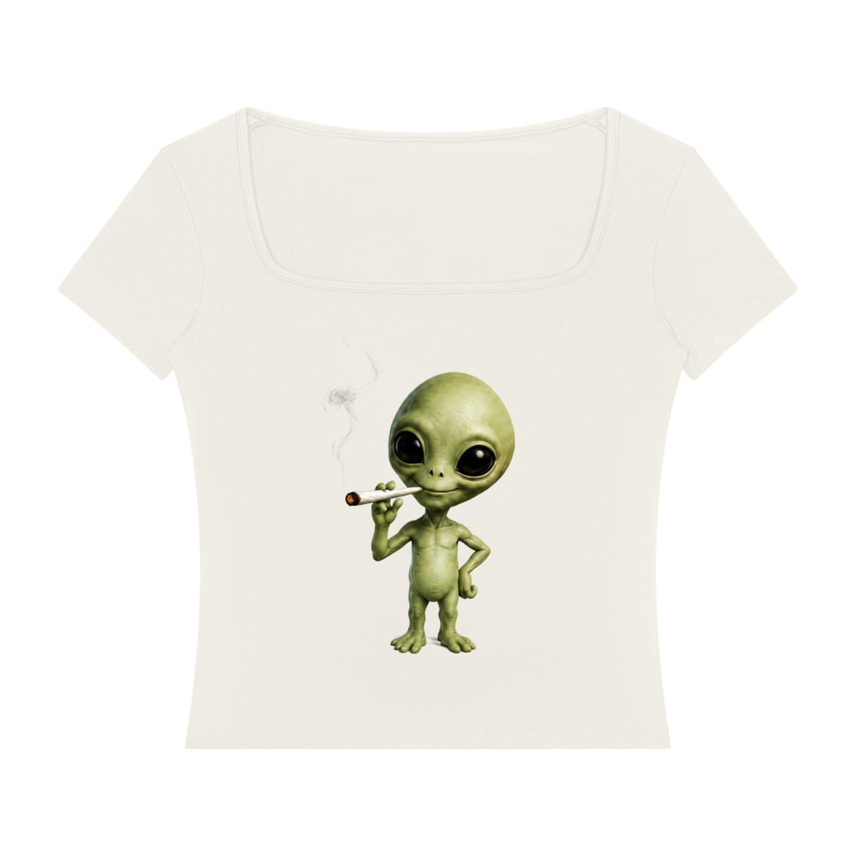 Alien Women’s Square Neck Training T-Shirt - KR Woke Wear