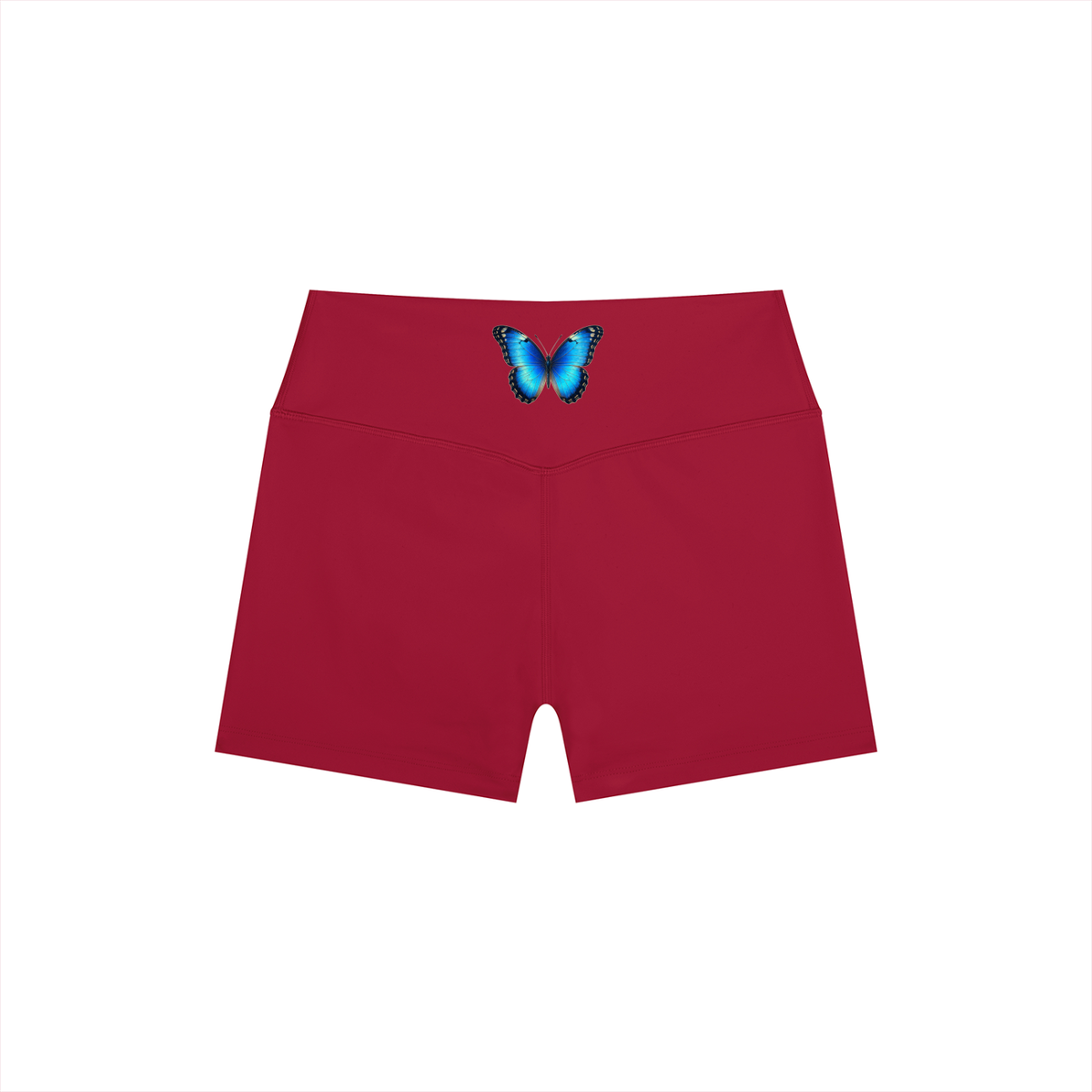 Women’s High Rise Yoga Shorts - KR Woke Wear