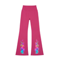 Women's High-Waisted Flare Leggings - KR Woke Wear