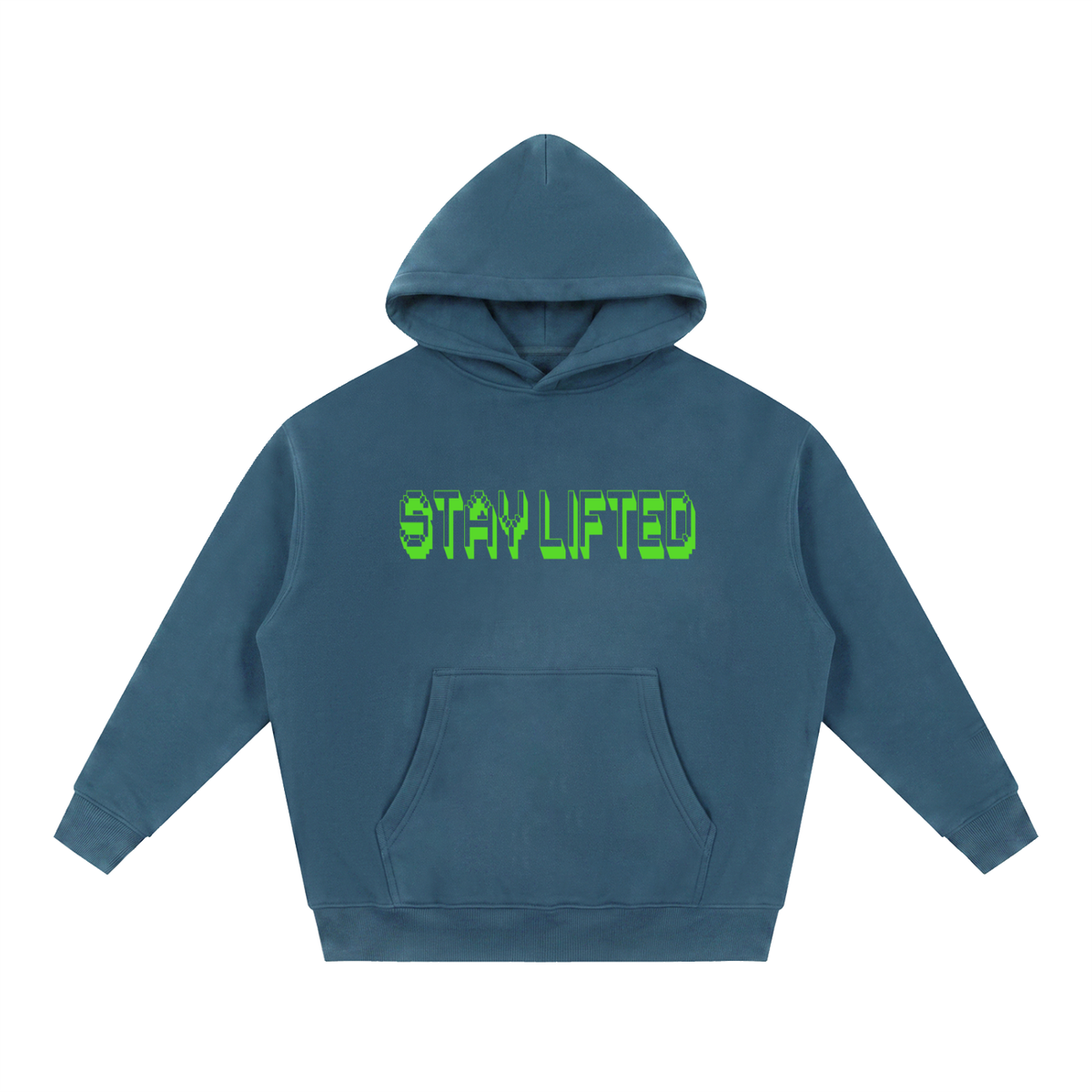 Essential Oversized Boxy Fit Fleece Hoodie - KR Woke Wear