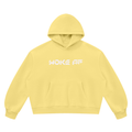 Woke AF Unisex Vintage Wash Boxy Fleece Hoodie - KR Woke Wear