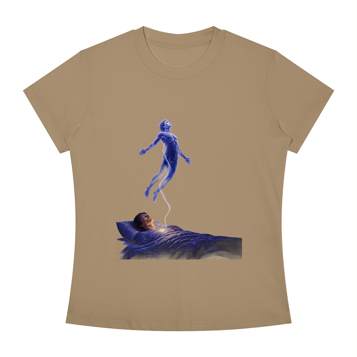 Astral Projection Women's Slim Fit Crewneck T-Shirt - KR Woke Wear