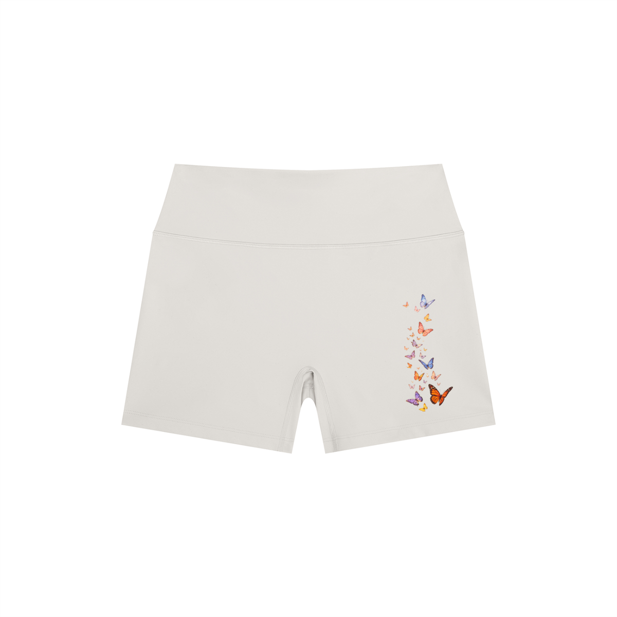 Women’s High Rise Yoga Shorts - KR Woke Wear
